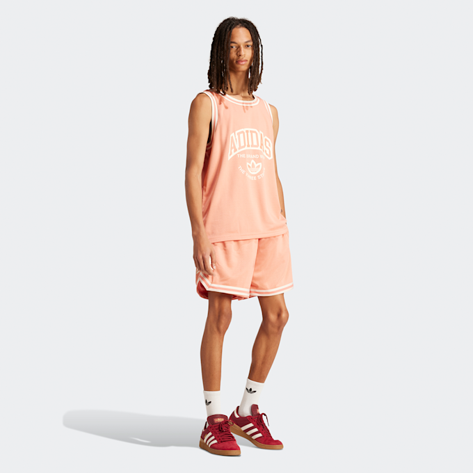 adidas Originals Mesh Shirt Basketball arancione 30326 5
