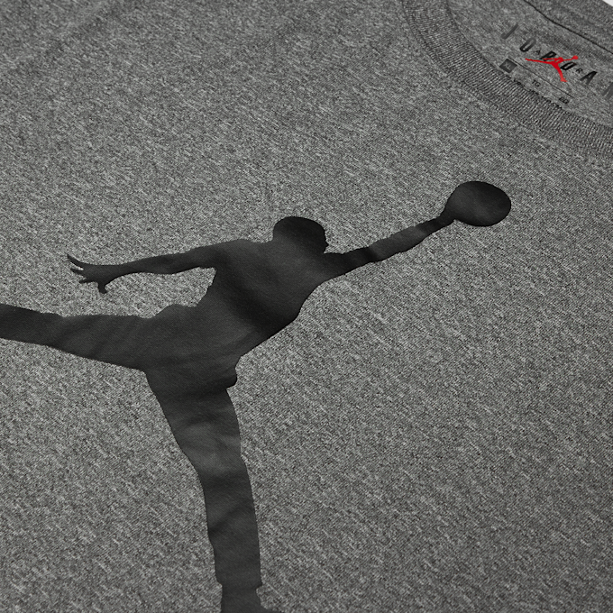 Jordan Jumpman Logo Dri Fit Tee grijs 30346 3