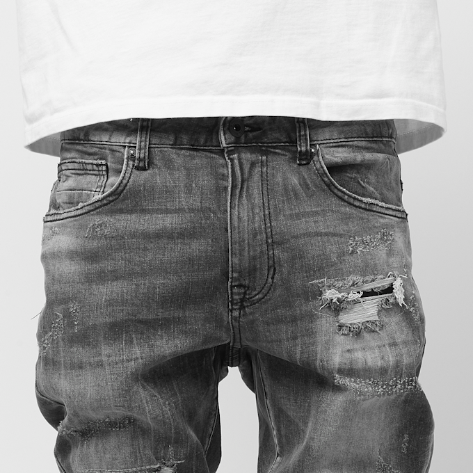 Smoke Rise Rip Jand Repair Jean preto 30403 3