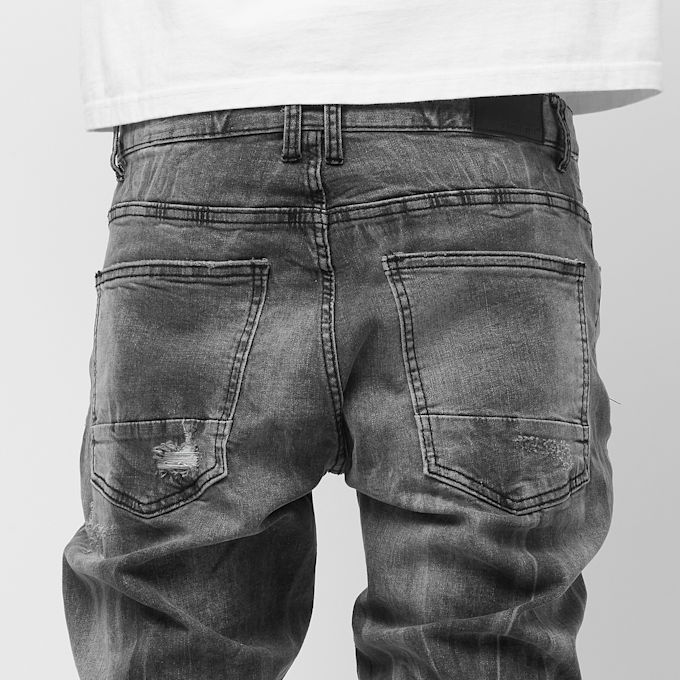 Smoke Rise Rip Jand Repair Jean preto 30403 4