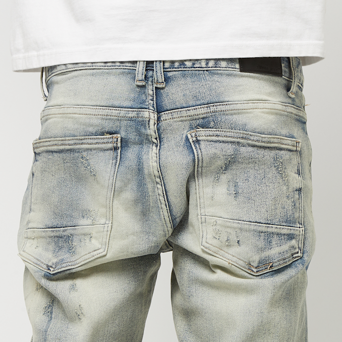 Smoke Rise Wave Effect Jean beż 30414 4