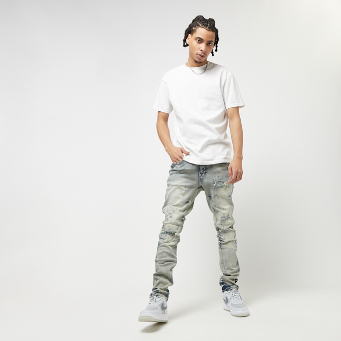 Smoke Rise Wave Effect Jean bege 30414 6