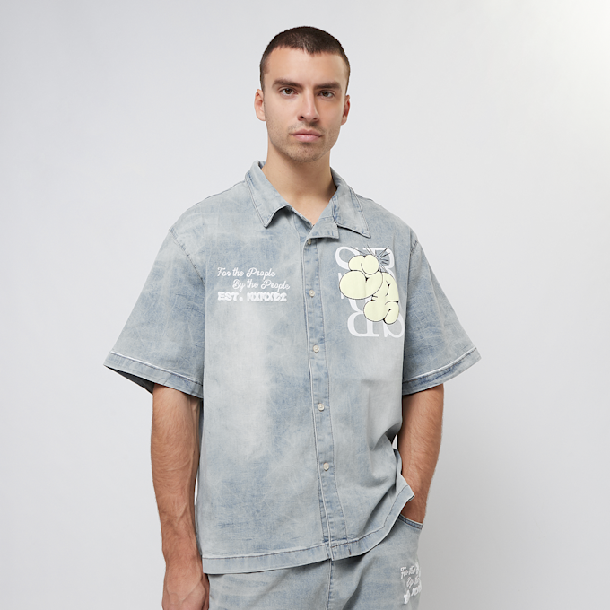 Smoke Rise Resort Denim Shirt Elm bleu 30424 1