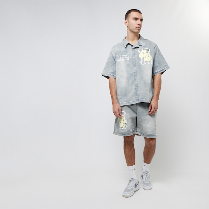 Smoke Rise Resort Denim Shirt Elm bleu 30424 5