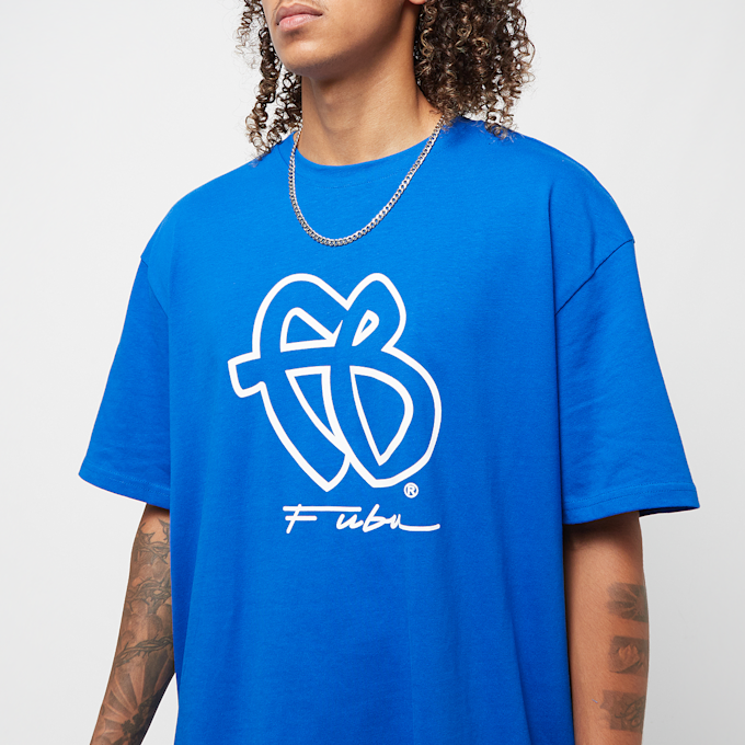 FUBU Classic Logo Tee blu 30426 3