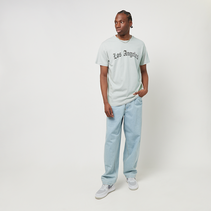 Mister Tee Los Angeles Wording Tee siva 30453 4