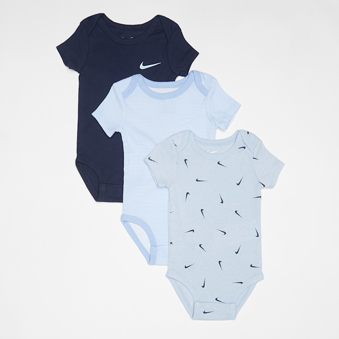 Nike   Baby Essentials Bodysuit (3 Pack) azul 30471 1