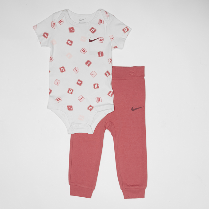 Nike JUNIOR AOP BODYSUIT LEGGING SET adobe crvena 30483 1