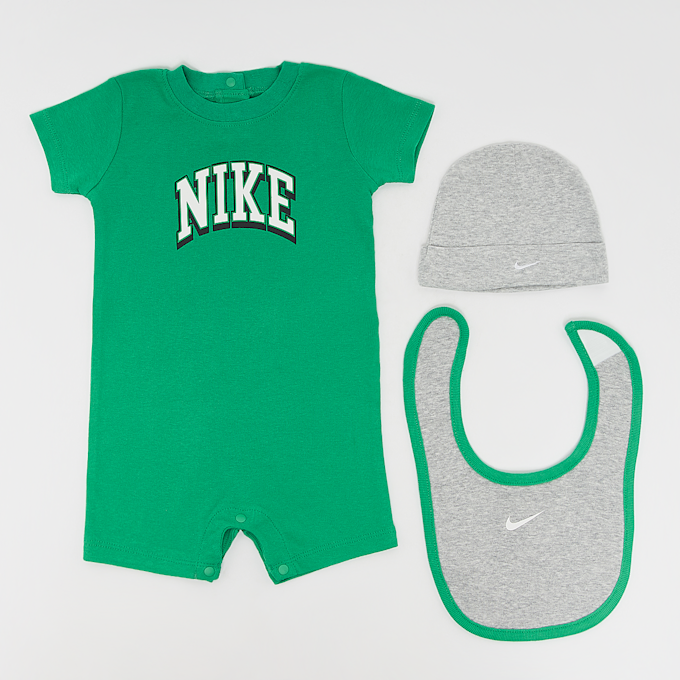 Nike Romper, Hat, Bib Set (3 Piece) zielony 30489 1