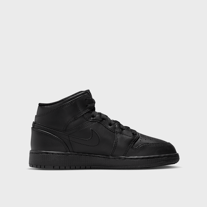 Jordan Air Jordan 1 Mid (GS) preto 30522 2