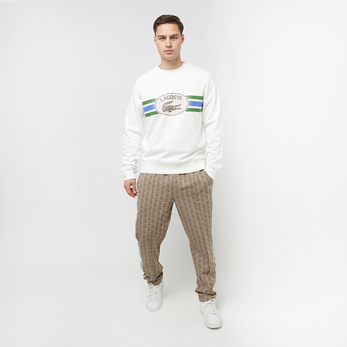Lacoste SWEATSHIRTS khaki biały 30530 5