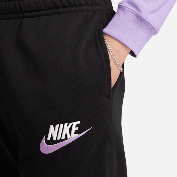 Nike   Club+ French Terry Cuffed Pants zwart 30538 3
