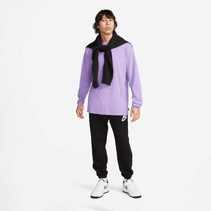 Nike   Club+ French Terry Cuffed Pants zwart 30538 7