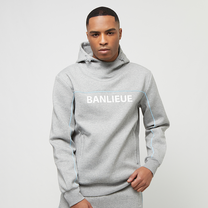 Clan de Banlieue B+ 3D Hooded Tracktop grau 30561 1