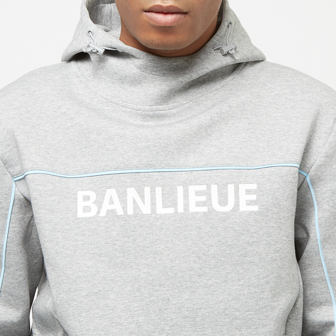 Clan de Banlieue B+ 3D Hooded Tracktop grau 30561 3