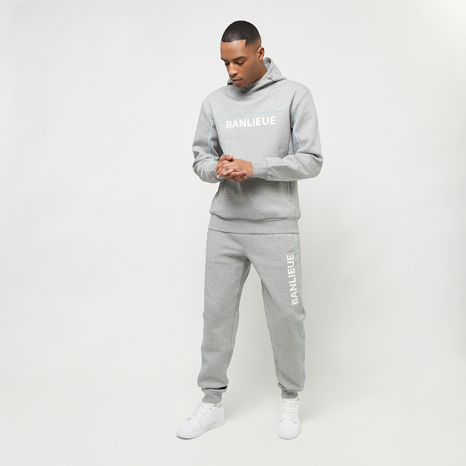 Clan de Banlieue B+ 3D Hooded Tracktop grigio 30561 5