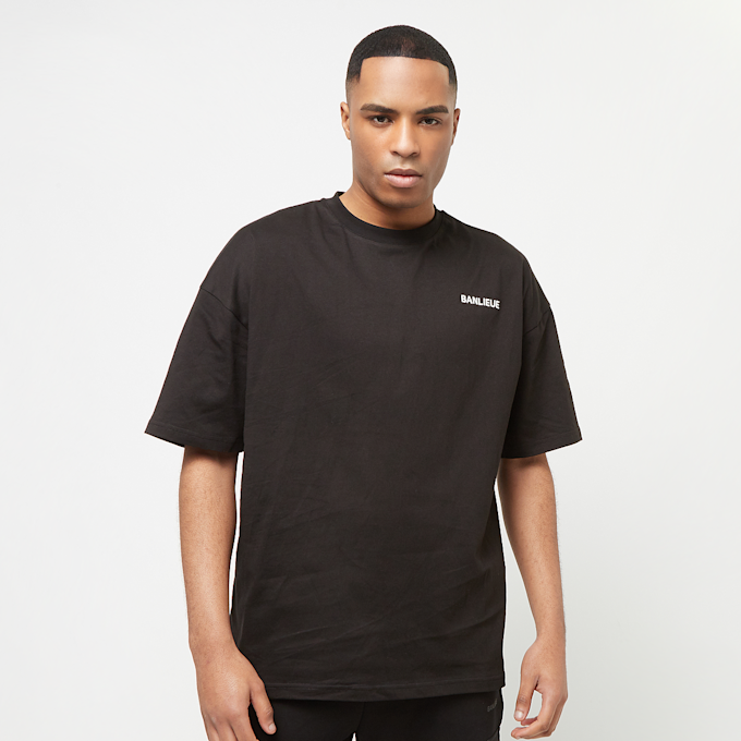 Clan de Banlieue B+ Script T-Shirt zwart 30564 2