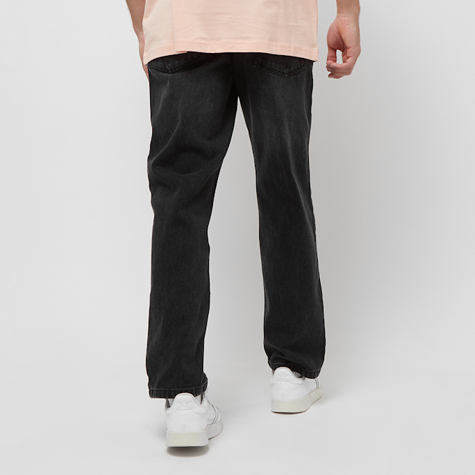 Urban Classics Heavy Ounce Straight Fit Jeans zwart 30574 2