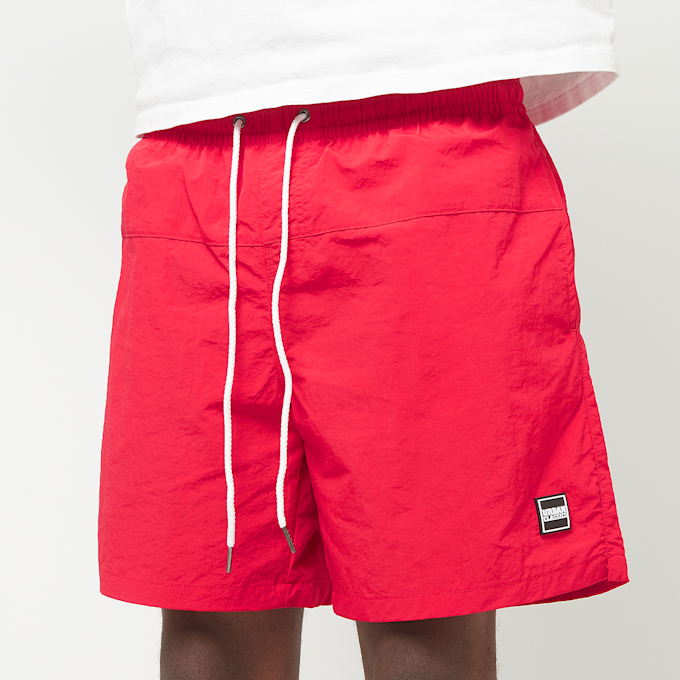 Urban Classics Block Swim Shorts czerwony 30578 3