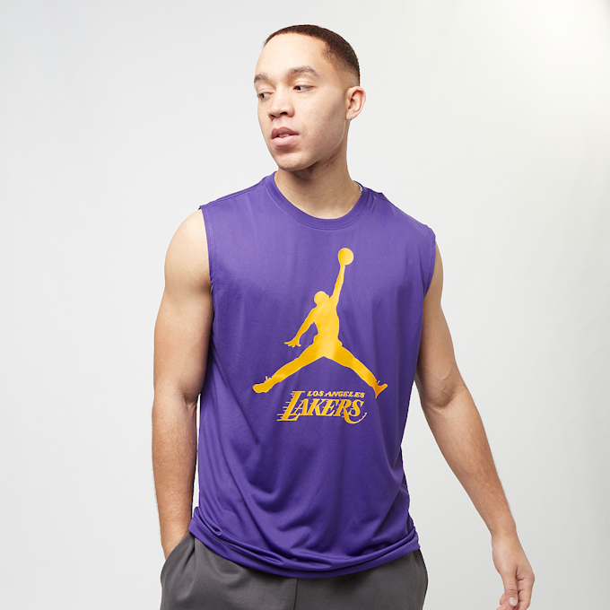 Jordan NBA LA Lakers Essential Jordan Sleeveless Tee fioletowy 30633 1