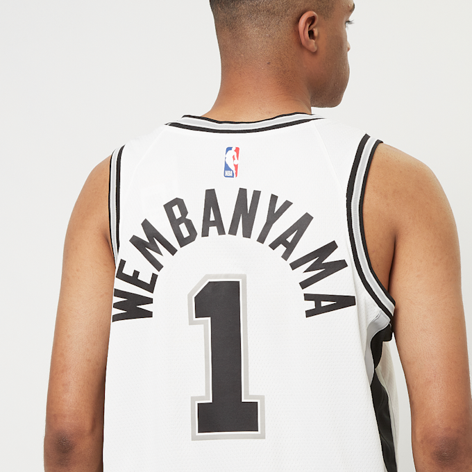 Nike NBA San Antonio Spurs MNK Dri-Fit Swingman Jersey Association 22/23 branco 30648 4