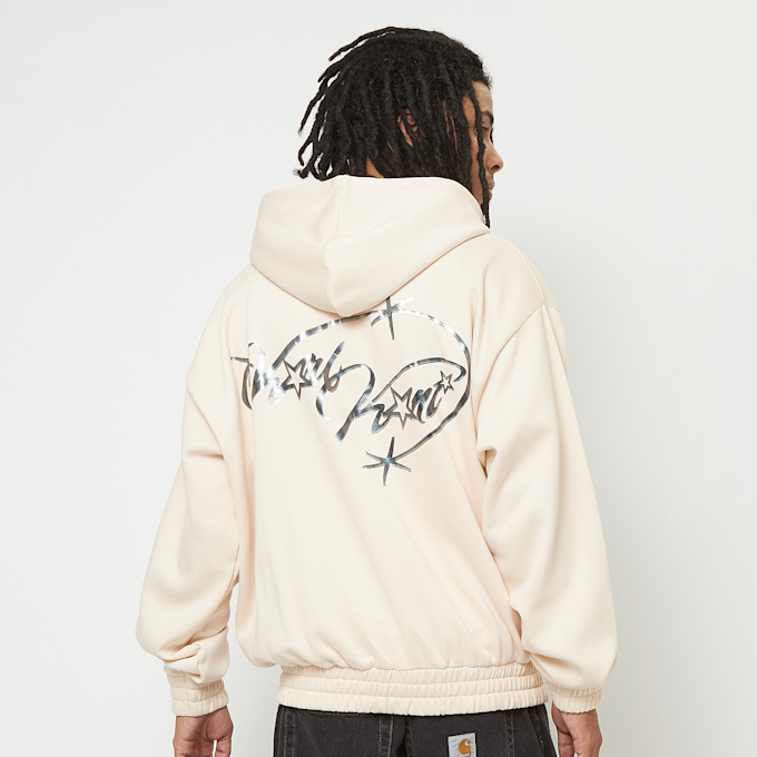 Karl Kani Authentic Star Logo Oversized Full Zip Hoodie bež 30693 1