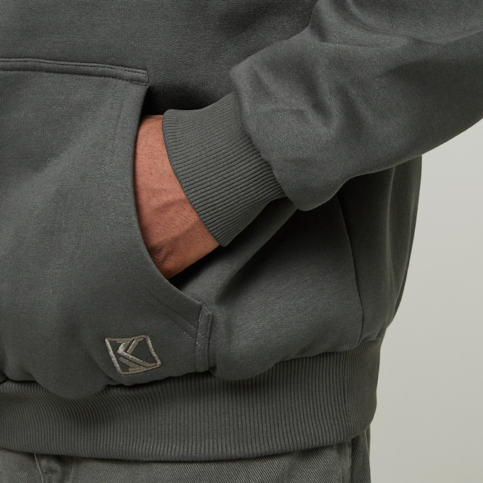 Karl Kani OG Rhinestone Oversized Hoodie grigio 30695 4