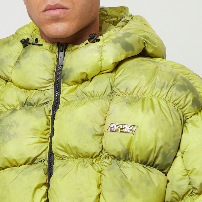 Karl Kani Sport Patch Square Quilted Puffer Jacket vert 30696 3