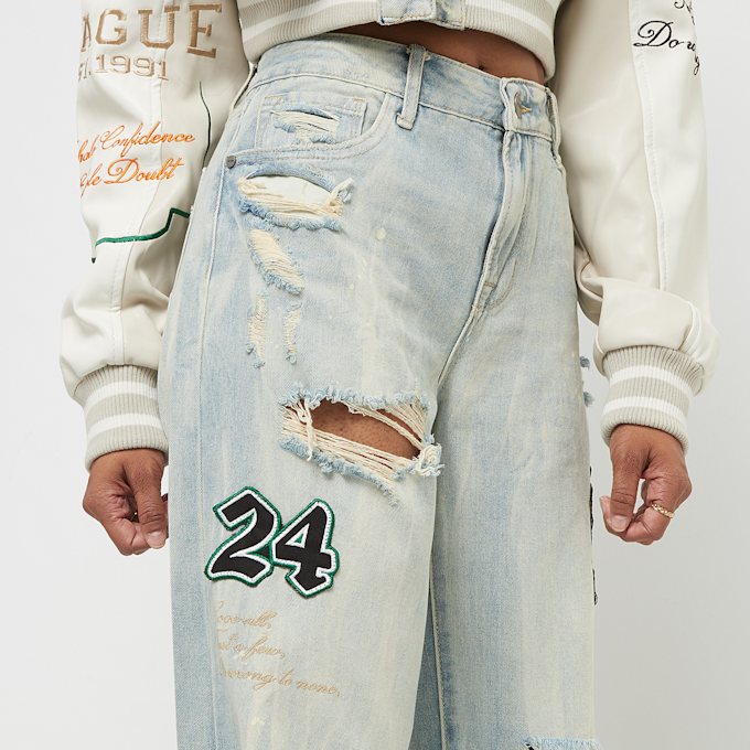 Smoke Rise Mid Rise Wide Leg plava 30707 5