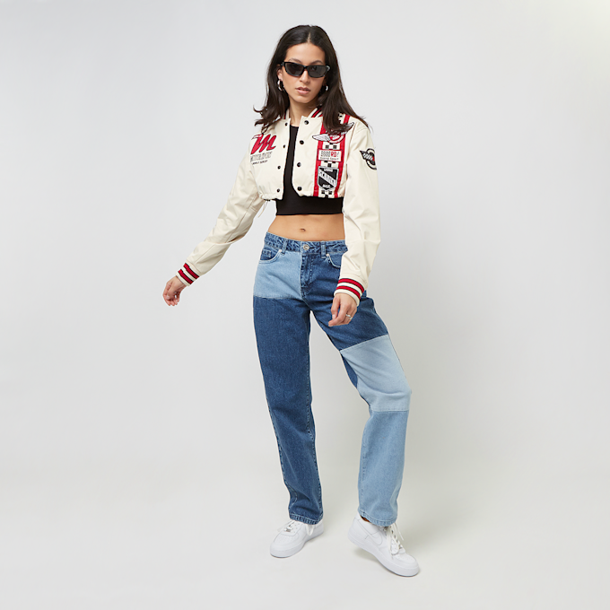 Smoke Rise Racing Cropped Jacket bež 30712 7