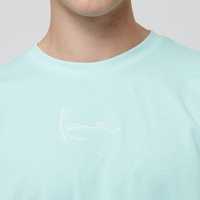 Karl Kani Small Signature Essential Tee turqoise 30739 3