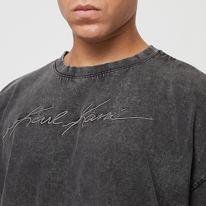 Karl Kani Autograph Heavy Boxy Tee black gris 30740 3