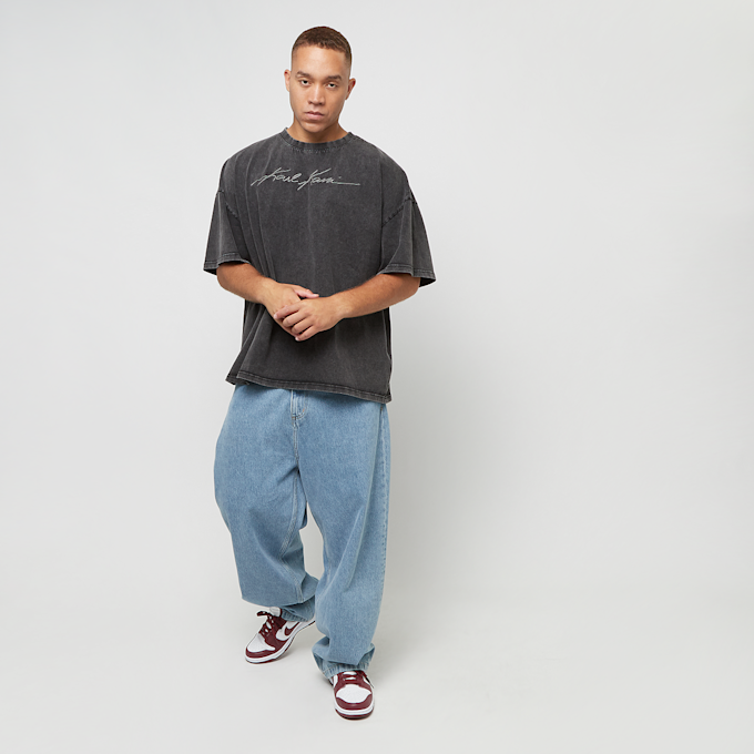 Karl Kani Autograph Heavy Boxy Tee black grigio 30740 4
