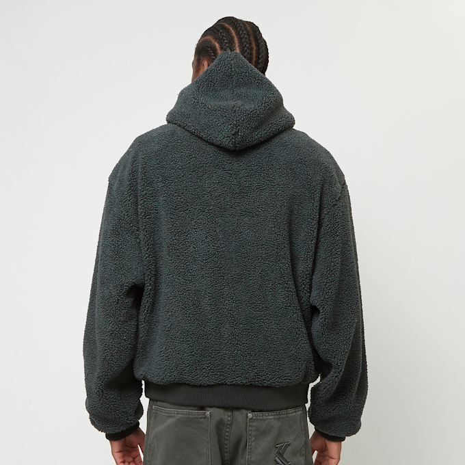 Karl Kani Serif Teddy Hoodie grau 30743 2