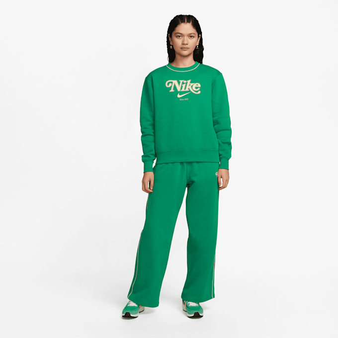Nike Sportswear Fleece Crew EF zelena 30748 4
