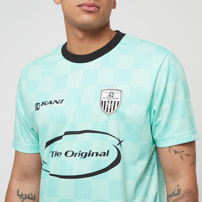 Karl Kani OG Sport Star Check Jersey turkoois 30801 3