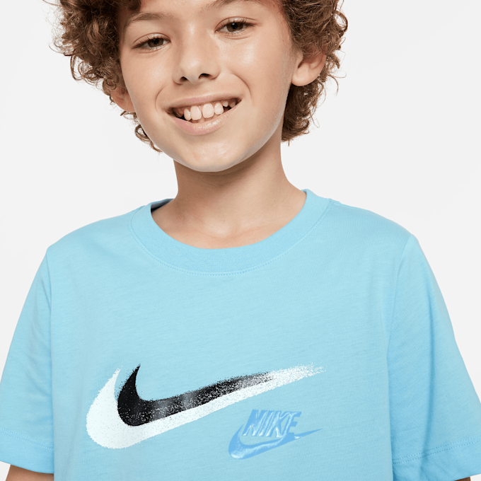 Nike Sportswear Short Sleeve T-Shirt blauw 30815 3