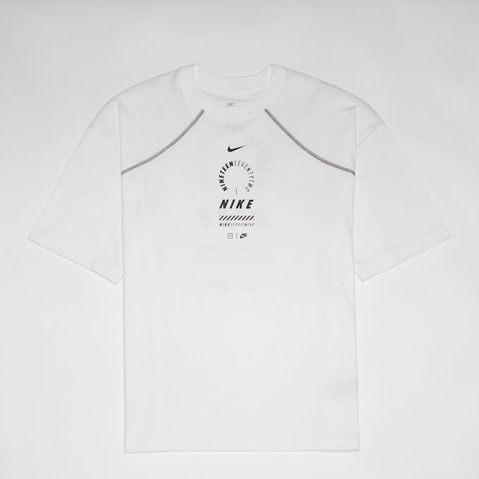 Nike   Sportswear Tee Oversized Essential Swoosh biały 30819 1