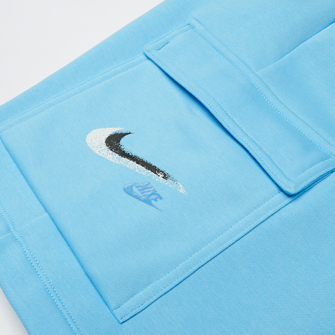 Nike Sportswear Fleece Shorts blauw 30836 4