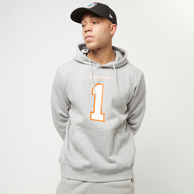 Fanatics Miami Dolphins Graphic Hoodie Tagovailoa 1 grigio 30864 1