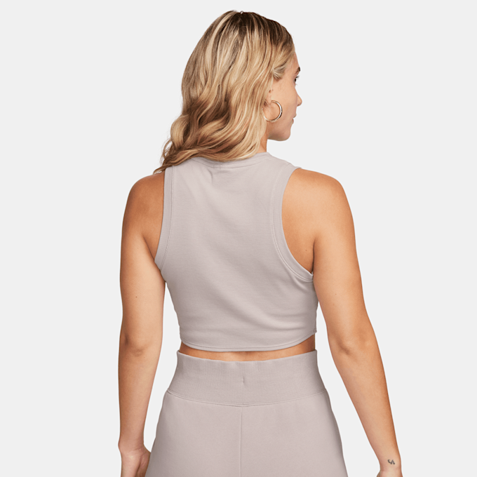 Nike Sportswear Essentials Ripped Tanktop beige 30906 2