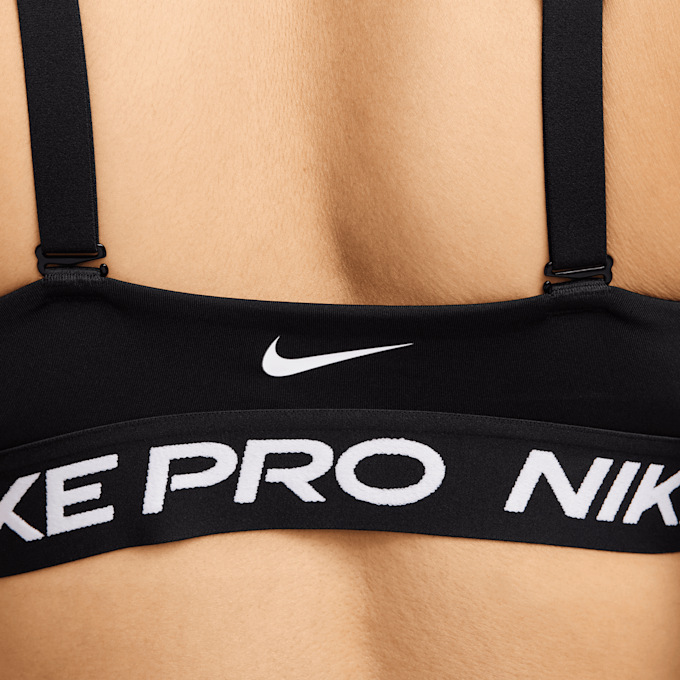 Nike Pro Indy Plunge Medium-Support Padded Sports Bra czarny 30915 5