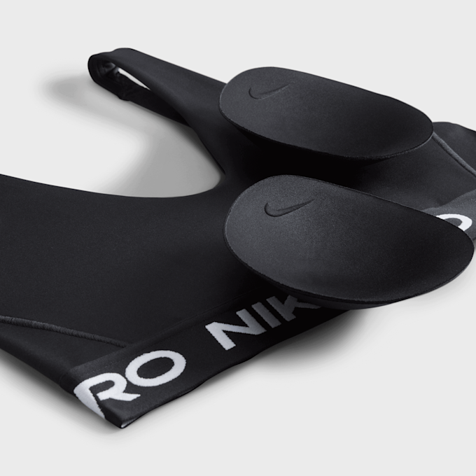 Nike Pro Indy Plunge Medium-Support Padded Sports Bra crna 30915 8