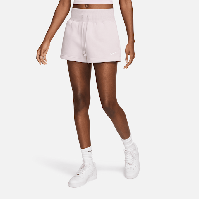 Nike Sportswear Phoenix Fleece High Rise Short lila 30928 1