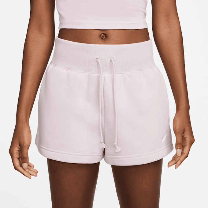 Nike Sportswear Phoenix Fleece High Rise Short lila 30928 2