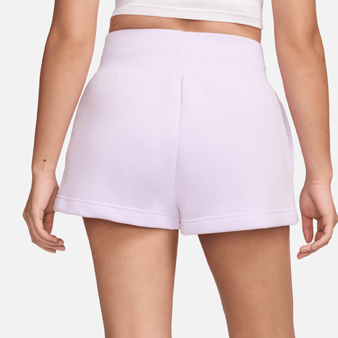 Nike   Sportswear Phoenix Fleece High Rise Short violeta 30929 3