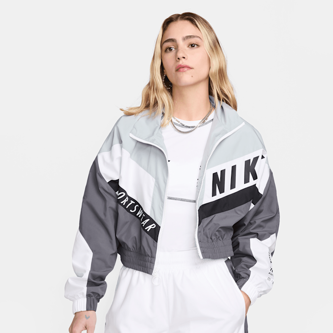 Nike Sportswear Woven Jacket grijs 30956 1