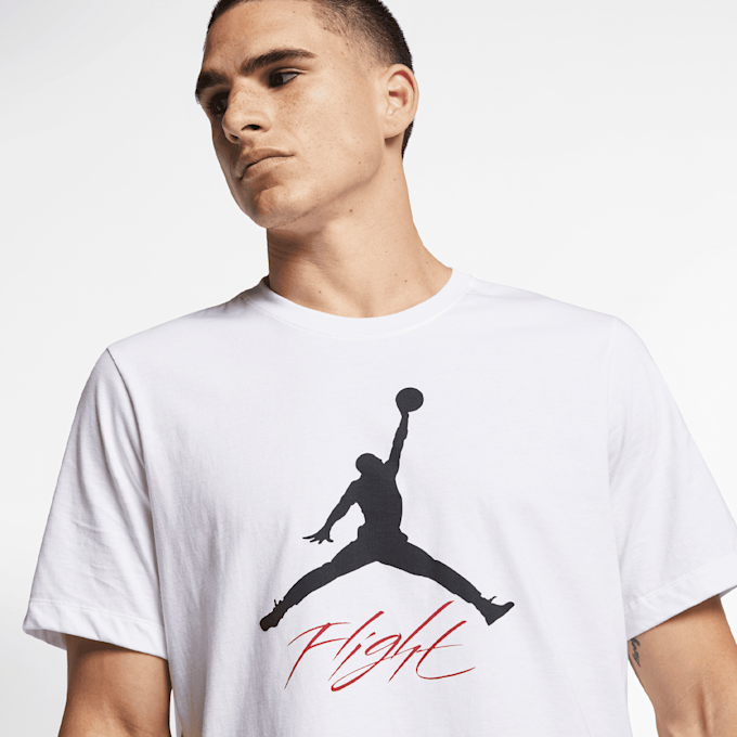 Jordan Jumpman Flight High Brand Read Tee branco 30958 3