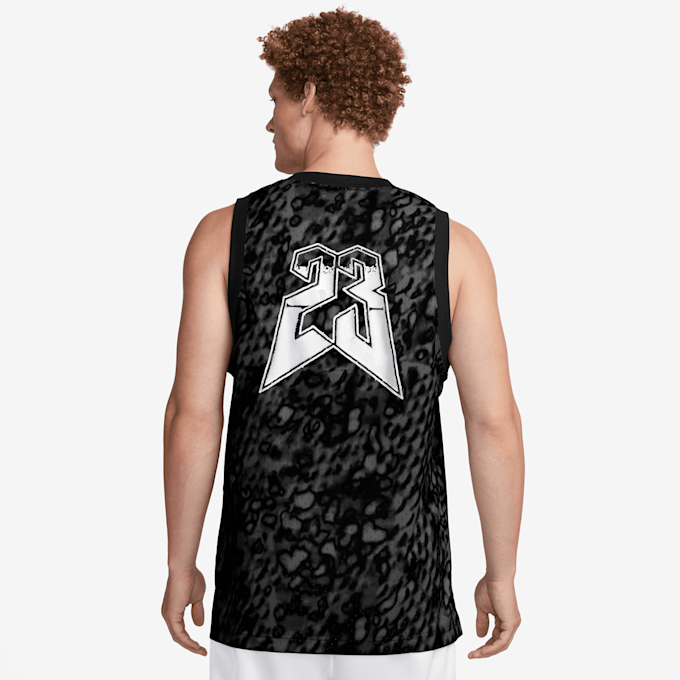 Jordan Dri-Fit Sport All-Over-Print Mesh Jersey zwart 30969 2