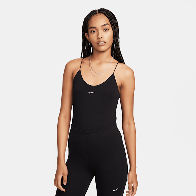 Nike Sportswear Chill Knit Cami-Bodysuit preto 31018 1